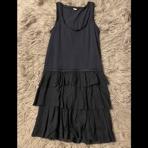 J Crew navy blue relax dress